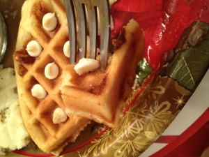 "And in the morning... I'm making waffles"- Donkey from Shrek