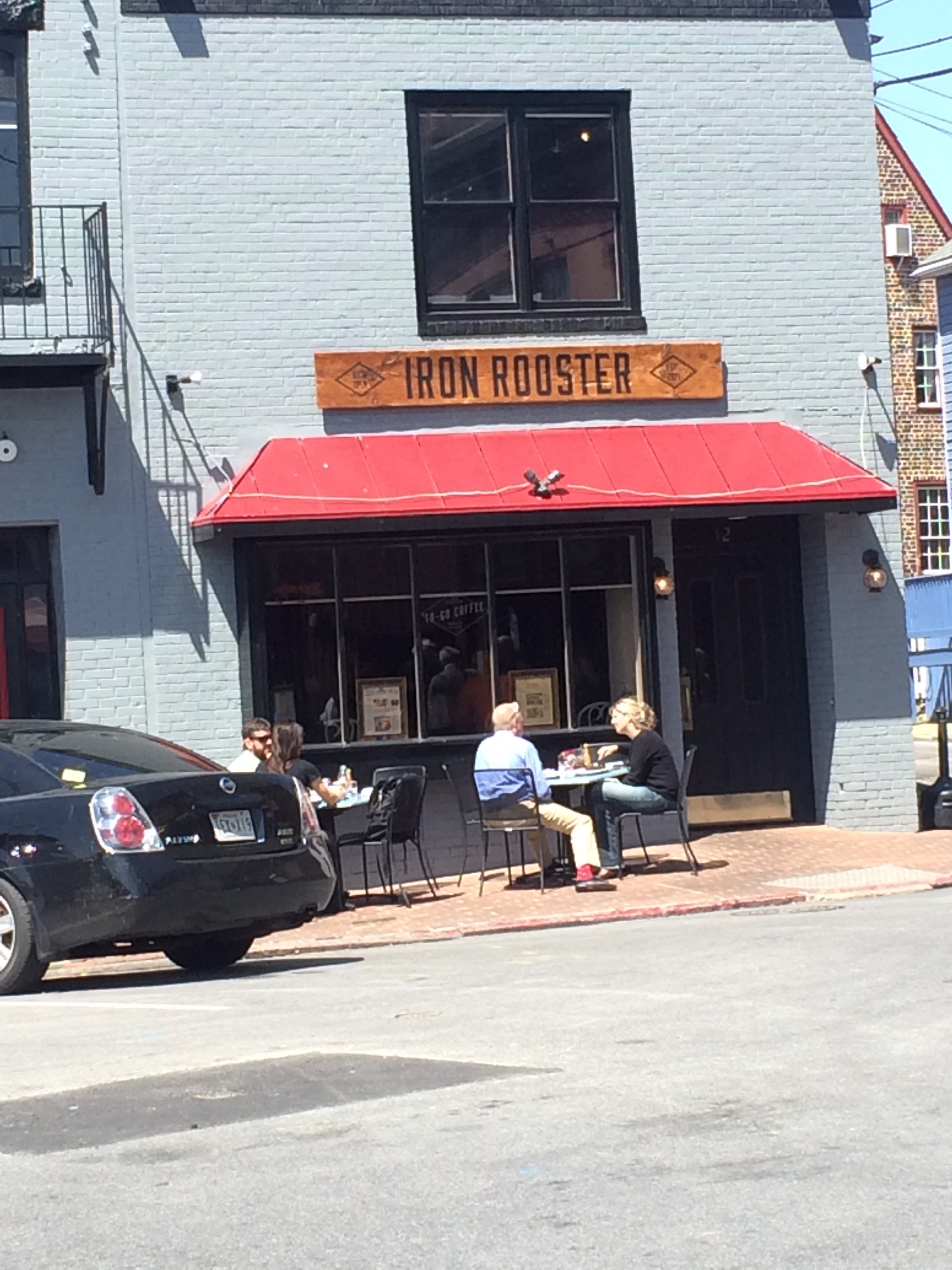 our waitress was a doll and of course i bragged about tony&